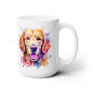 "Golden Brews" 15 oz. Coffee Mug