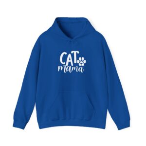 Purrfect Warmth: 'Cat Mamma' Hoodie for Her!